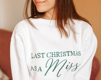 Christmas Engagement gift, Future Mrs sweatshirt, New mrs sweatshirt, bride to be gift, custom bridal gift, bride t-shirt, future mrs tee