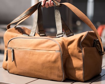 Ideas de regalo para padrinos de boda, regalo personalizado para padrinos de boda, regalo personalizado para hombres, bolsa de lona con monograma, regalo para él, bolsa de lona