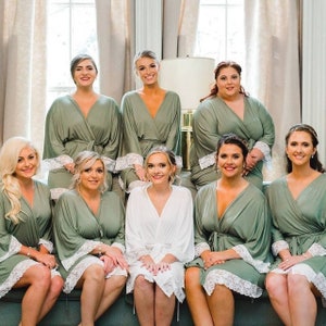 Bridesmaid Robes set of 7, Bridesmaid Robes Set of 8, Bridesmaid Robes Set of 9, Bridesmaid Robes Set of 10, Bridesmaid Robes Set of 11