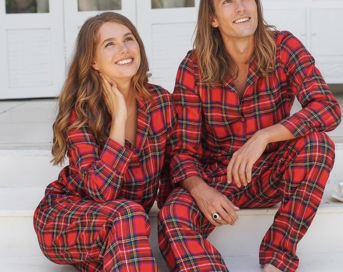 Christmas Family Pajamas | Christmas Matching PJs | Dogs Xmas Sets | Holiday Pajama Pants | Monogrammed Personalized PJ Set