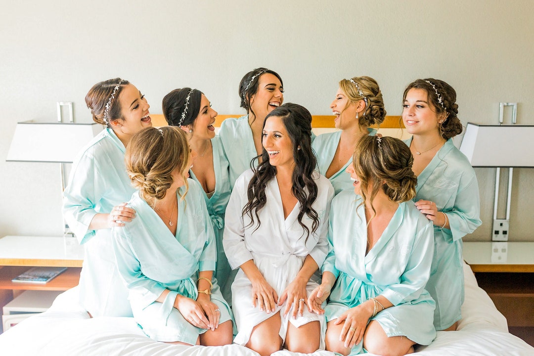 Bridesmaid Robes Bridesmaid Robe Set of 4 Bridesmaid Robe Set of 6 Set