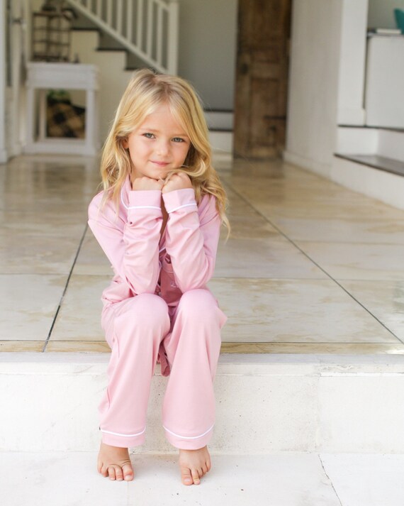 Flower Girl Gift Flower Girl Pjs Flower Girl Pajamas Flower Etsy UK