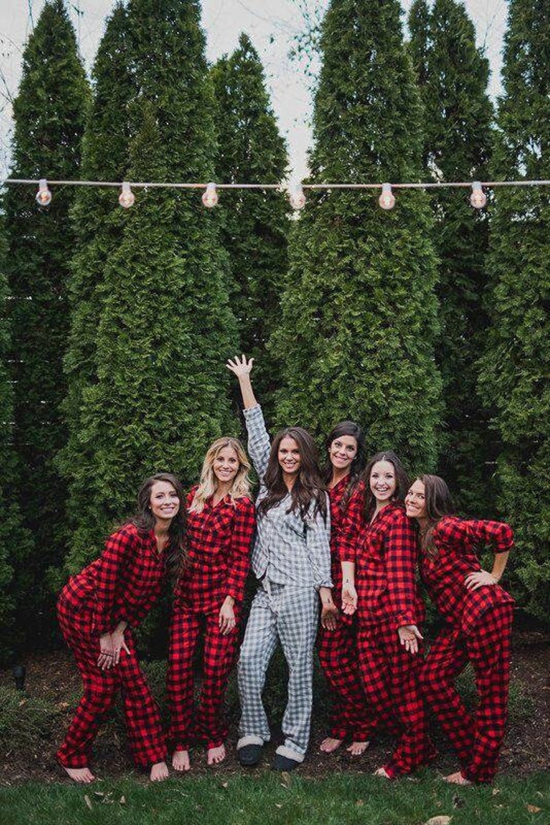 Bridesmaid pajamas, Bridesmaid PJ, Bridesmaid pajama set, Bridesmaid pajama short set, Bridesmaid Pajama pant set, Bridesmaid PJ set, sets image 1