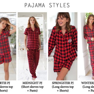 Pijama de dama de honor, PJ de dama de honor, Conjunto de pijama de dama de honor, Conjunto corto de pijama de dama de honor, Conjunto de pantalón de pijama de dama de honor, Conjunto de PJ de dama de honor, conjuntos imagen 8