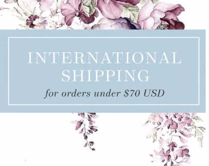 International Shipping Add On