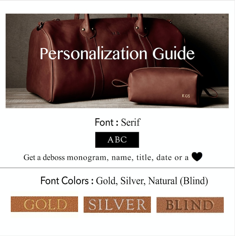 Personalized Weekender Bag, Groomsmen Gifts, Monogram Duffle Bag, Groomsmen Bags, Gifts for Him image 3