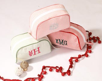 Bridesmaid Makeup Bags, Personalized Cosmetic Bags, Bridesmaid Proposal Gifts, Make up Bag
