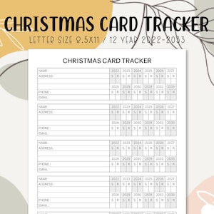 Digital Address Book, Hyperlinked Contact Book, Phone Book, Birthday  Tracker, Christmas Tracker for Goodnotes, Notability, Spring Theme