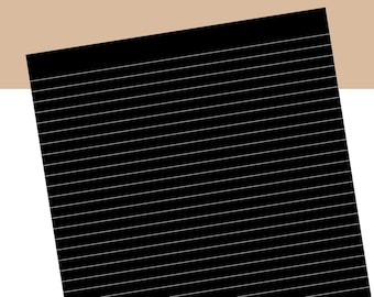 Black Lined Paper Etsy Black Lined Paper Etsy