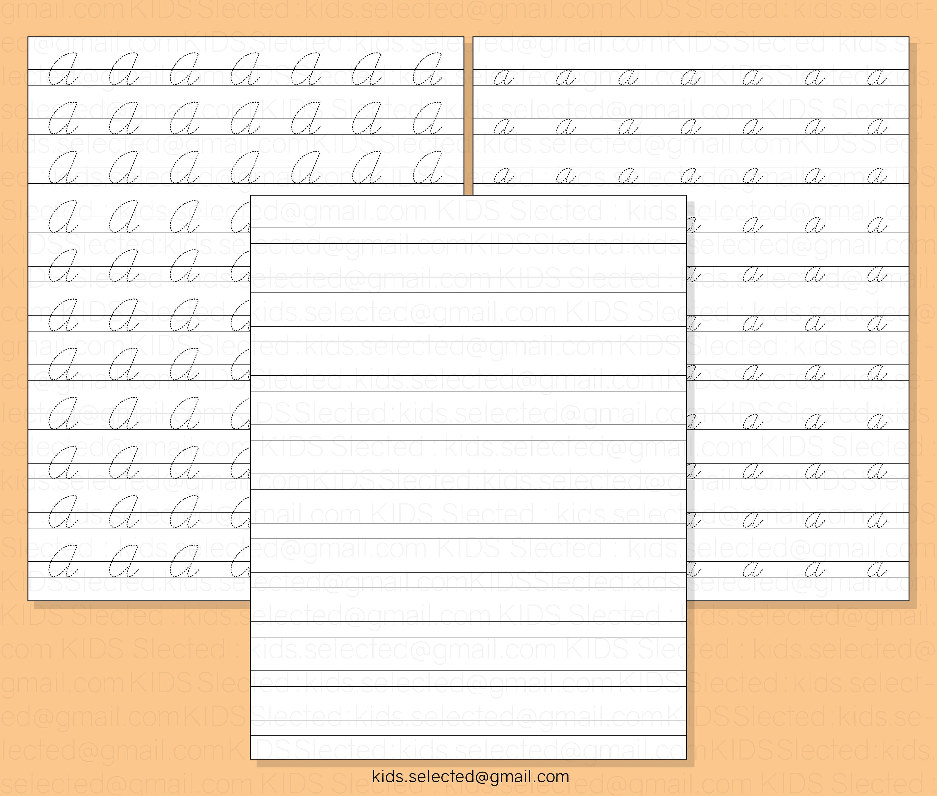 Handwriting Without Tears Letter Formation A-Z Printable Tracing Practice  Worksheet Paper Instant Download Digital Format for Kids -  New Zealand