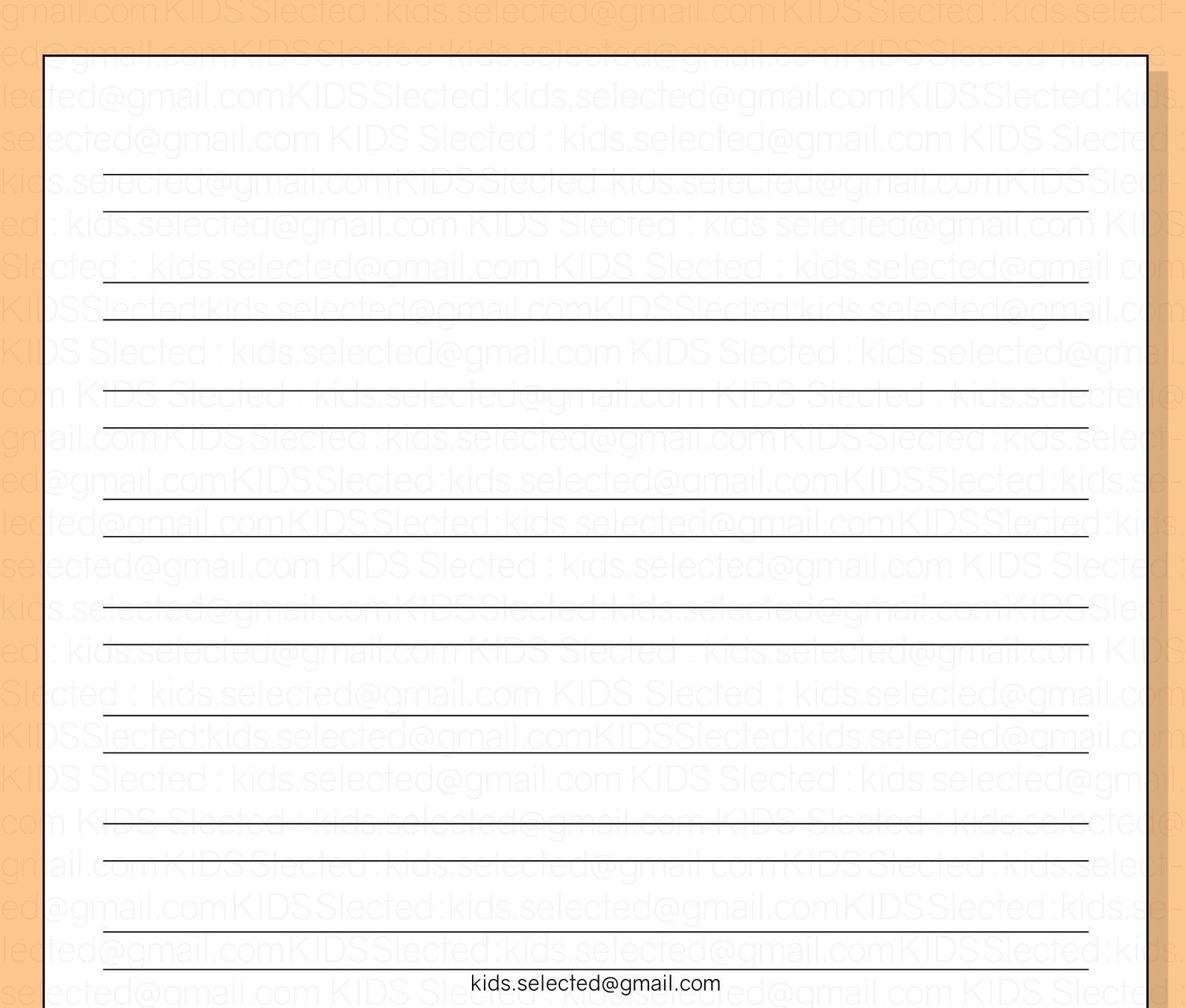 Handwriting Without Tears Paper Printable Instant Download Digital ...