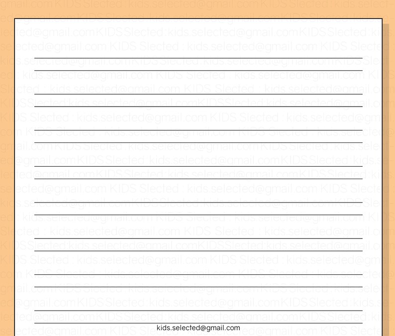 Handwriting Without Tears Paper Printable Instant Download Digital ...