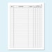 Kakeibo Budget Planner Printable Pdf Inserts Digital File Instant Download Simple Undated ...