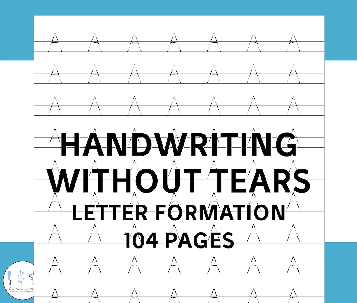 handwriting without tears for older students