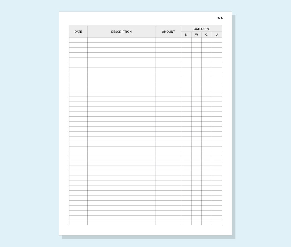 Kakeibo Budget Planner 2023 Printable Pdf Inserts Digital File - Etsy Australia