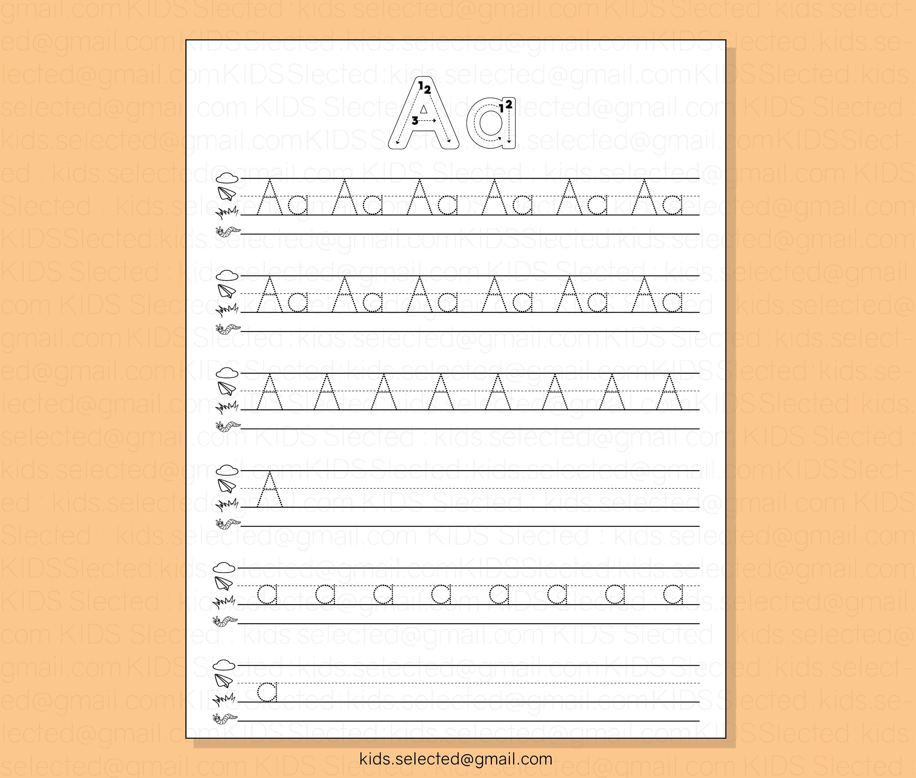 Kindergarten writing paper with lines for ABC kids: Writing Paper for kids  with Dotted Lined | 110 pages 8.5x11 Handwriting Paper