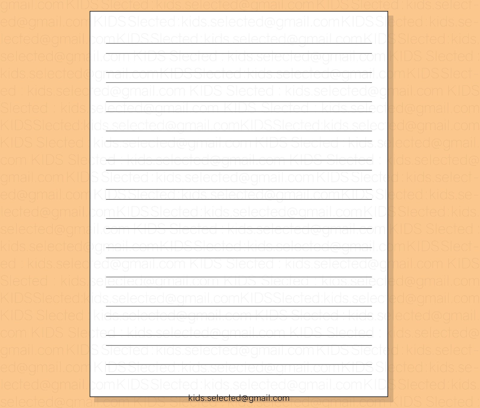 Handwriting Without Tears Paper Printable Instant Download Digital ...