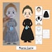 Women's History Month Bulletin Board Marie Curie Craft Coloring Pages ...