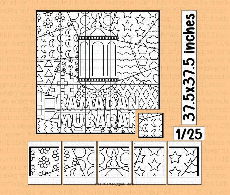 Ramadan Bulletin Board Lantern Coloring Pages Activities Door Decor Pop