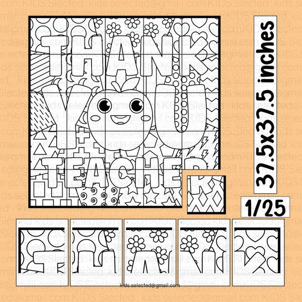 Teacher Appreciation Week Bulletin Board Coloring Pages Activities Pop Art Math Craft Collaborative Poster Printable for Kids Kindergarten