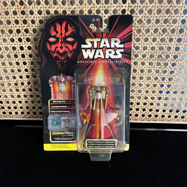 1999 Star Wars Queen Amidala (Coruscant) with Commtech Chip