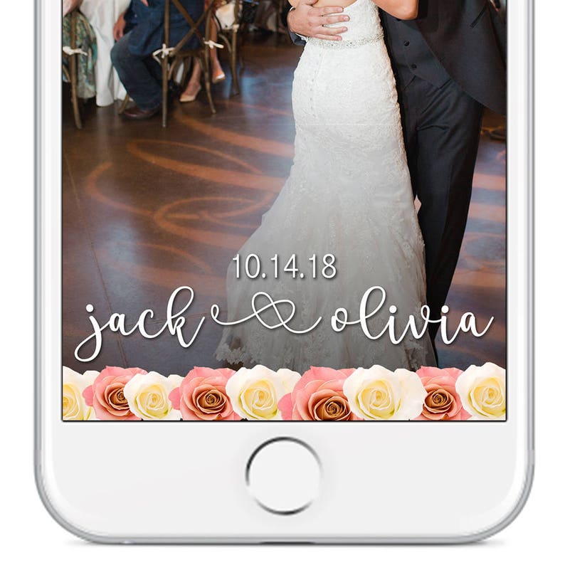 Wedding Snapchat Filter Wedding Snap Chat Filter Wedding Etsy