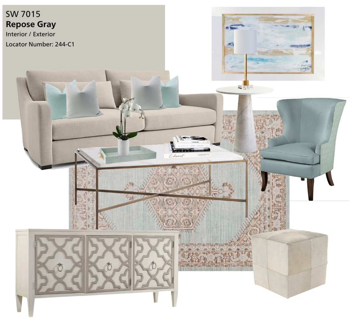 Online Interior Decorating: Living Room Decor Living Room - Etsy