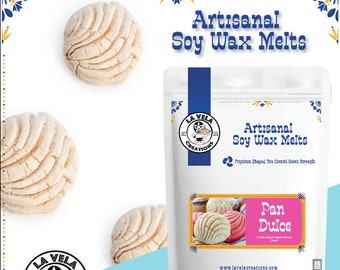Pan Dulce Soy Wax Melts ~ Fresh Sweet Bread Blend ~ Hand Crafted Soy Melts