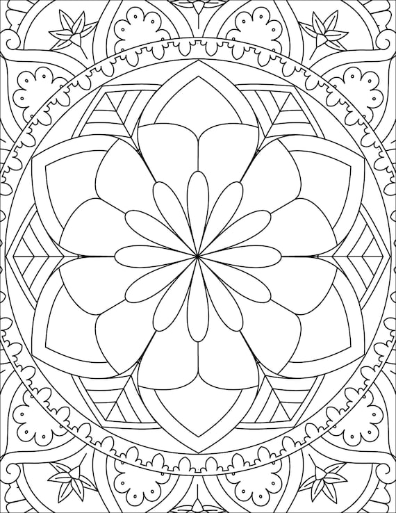 Basic Mandala Coloring Pages - Il 570xN.3020250504 Lzqo 