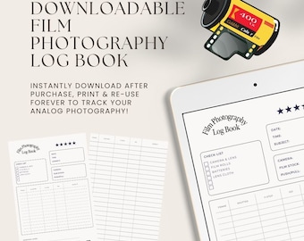 DRUCKBARE Film Fotografie Tagebuch Analog Fotografen Photo Tracker