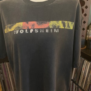 Wolfsheim Casting Shadows U.S. Tour Shirt 2-Sided Used
