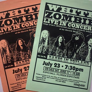 Rob zombie concert poster - Etsy 日本