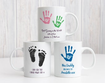 Handprint Mug Etsy