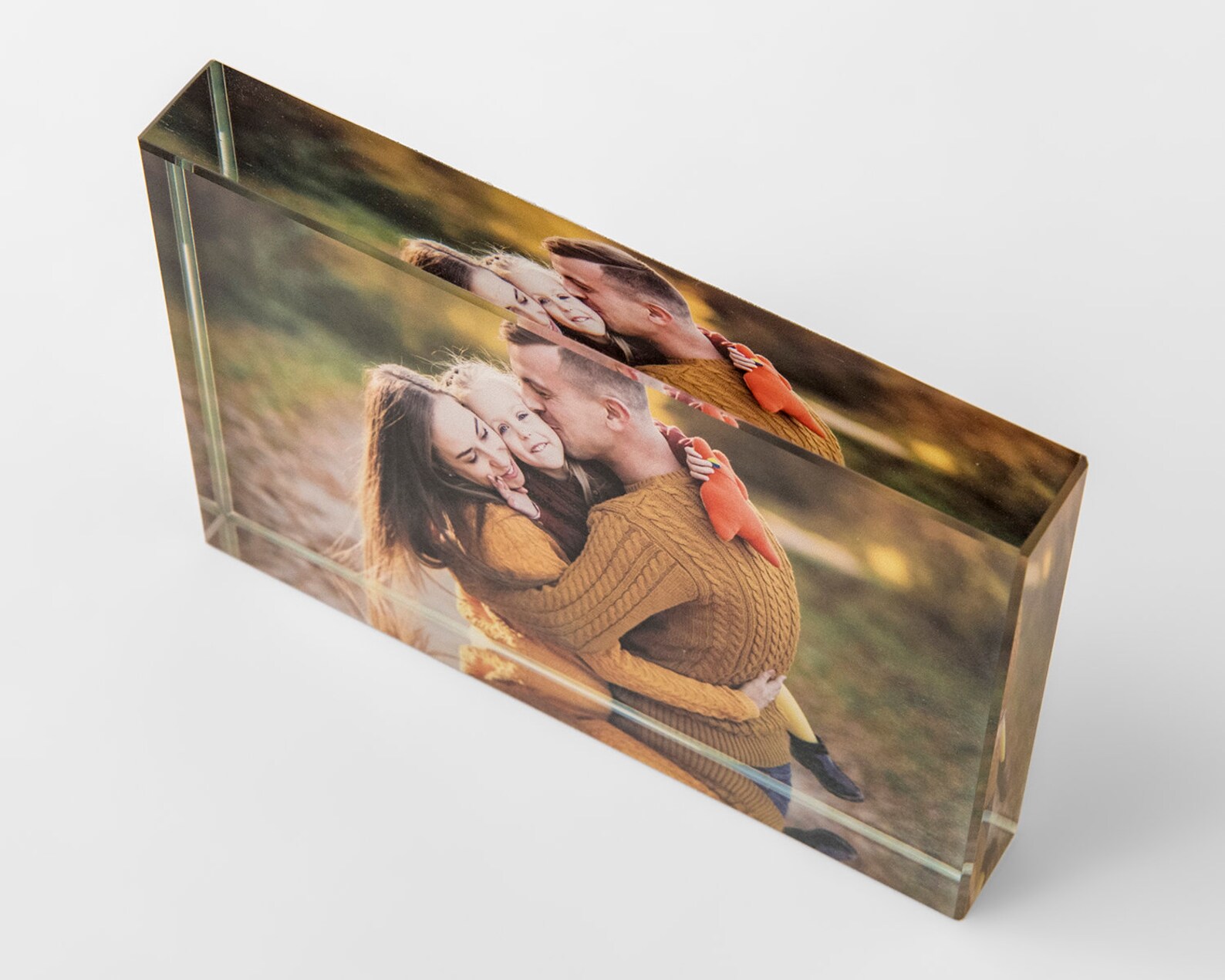 Crystal Photo Block Bloc Lluniau Crisial Picture Frame Etsy UK