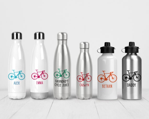 Botella de agua personalizada para bicicletas Botella de agua para bicicletas  Botella personalizada Regalos para ciclistas Regalos para bicicletas  Regalos para bicicletas Botella para bicicletas -  México