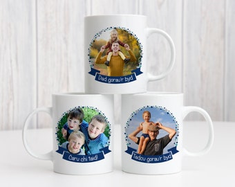 Mwg Dad | Taid | Tadcu Personol - Mwg - Dad - Mwg Dad - Taid - Mwg Taid - Tadcu - Mwg Tadcu - Sul y Tadau - Cymraeg