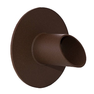 Waverly 1.5&quot; Round Water Fountain Spout - Textured Rust
