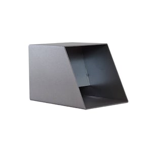Cecetto 4 &quot;Quadratischer Wasserbrunnen-Auslauf Scupper für Pools, Teiche, Brunnen - Edelstahl