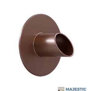 Waverly 1.5&quot; Round Water Spout - Copper