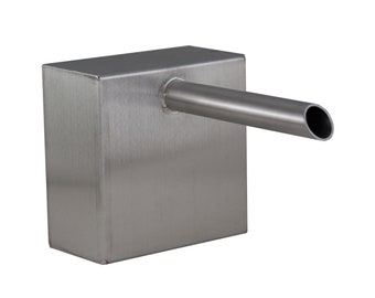 Keegan 1" Boxed Cannon Scupper - Stainless Steel