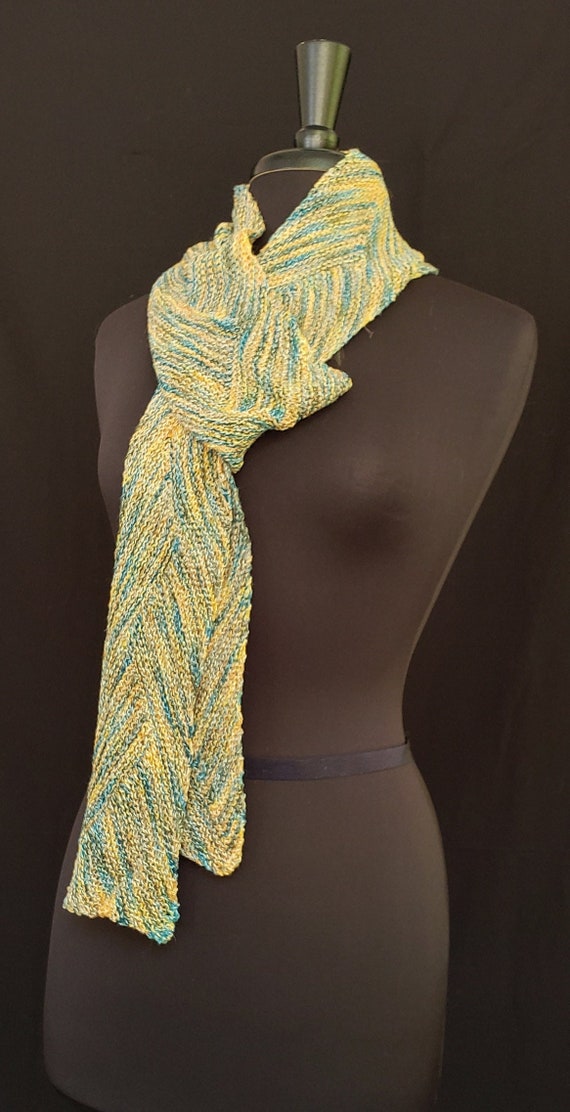 Scarf - Celtic Braid  - Sunny Day