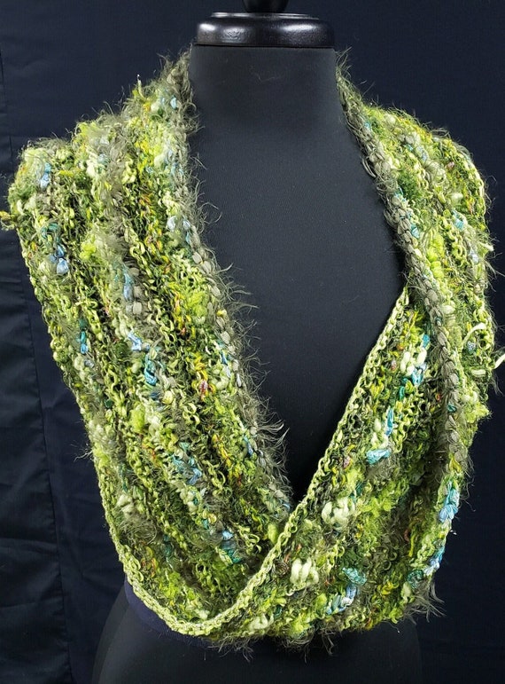 The Ceilidh Dancers Scarf - Fairy Glen - Novelty yarns