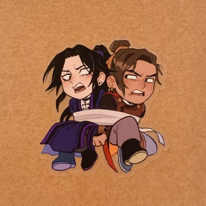 FengQing Clear Sticker