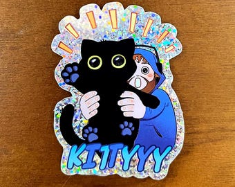 Caseoh Kitty sticker