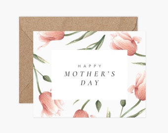 Mother's Day Card | Blank Greeting Card | Mom | Mama | Floral Card