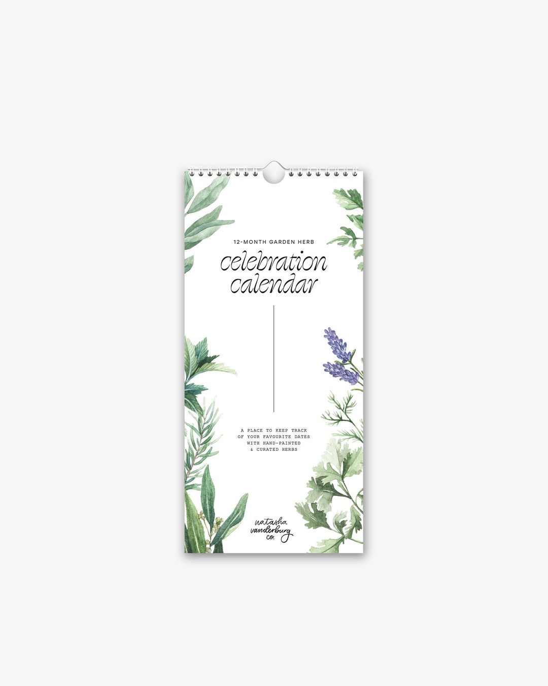 Herb Celebration Calendar Perpetual Calendar Anniversary and Birthday