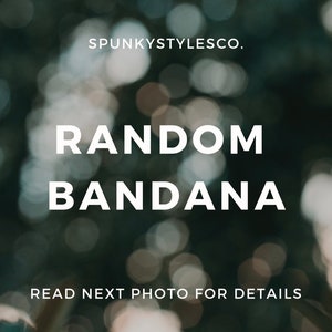 Random Surprise Bandana - Dog Bandana - Mystery Item - Dog Gift Ideas - Plaid Aztec Dog Bandanas