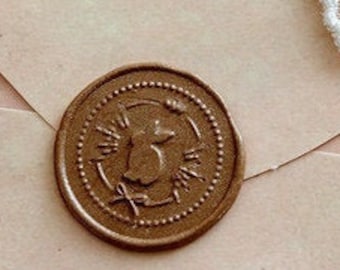 Cute rabbit Wax Seal stamp /bunny Wax Seal Stamp /Wax seal kit /Sealing Wax Stamp/ envelope wax seal stamp/ Birthday Gift For Her