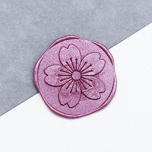 Cherry blossom Wax Seal Stamp/Sakura Wax Seal Stamp/flower Wedding wax seal stamp/ wedding wax seal kit