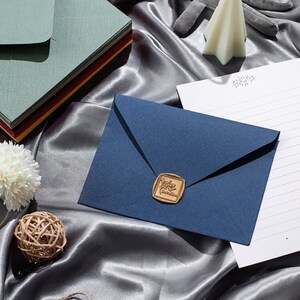 Premium Envelopes/ Green White Blue Wedding Envelopes/ Invitation Greeting Card/ Pure Color Envelopes/ wedding envelope/17.5X12.5CM envelope
